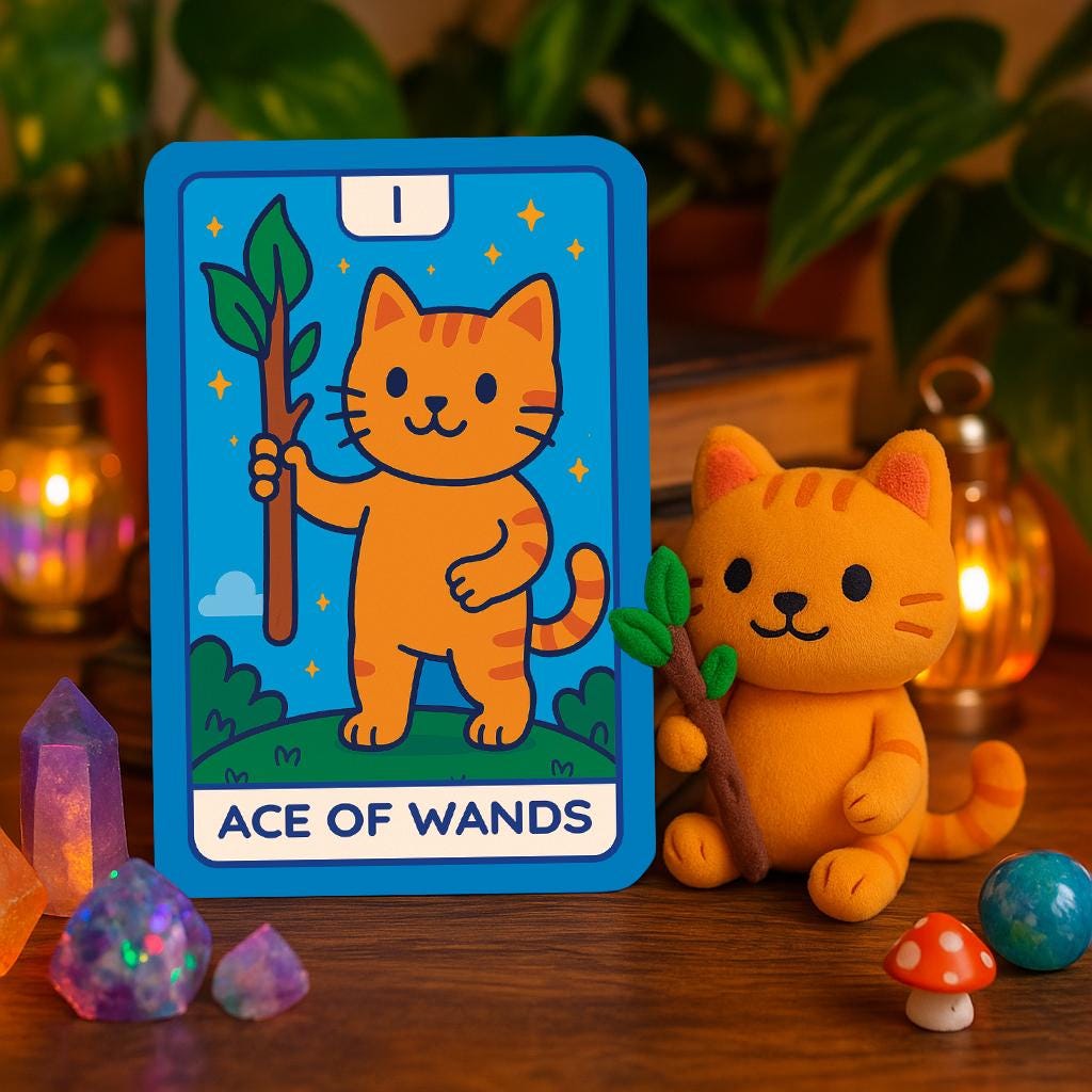 The Orange Cat Tarot Deck