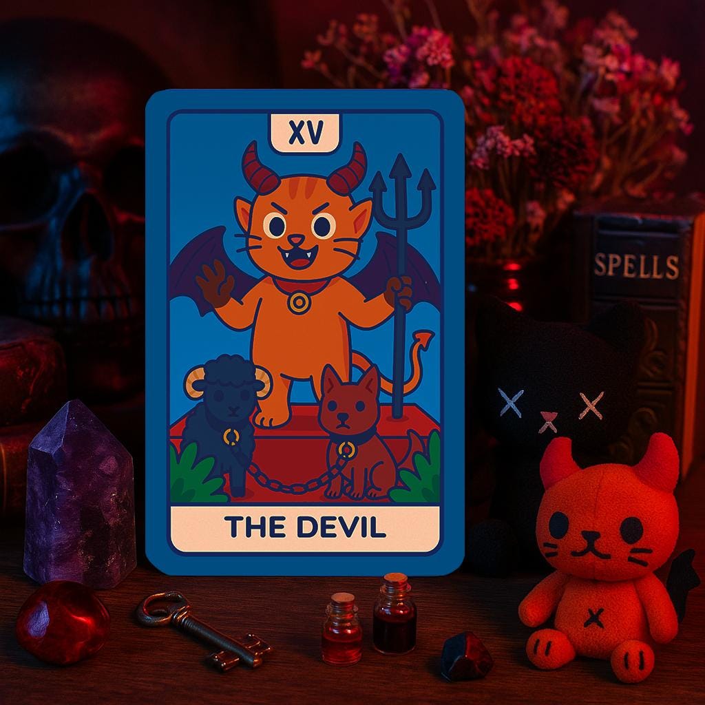 The Orange Cat Tarot Deck