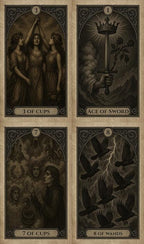 Ashen Path Tarot Deck