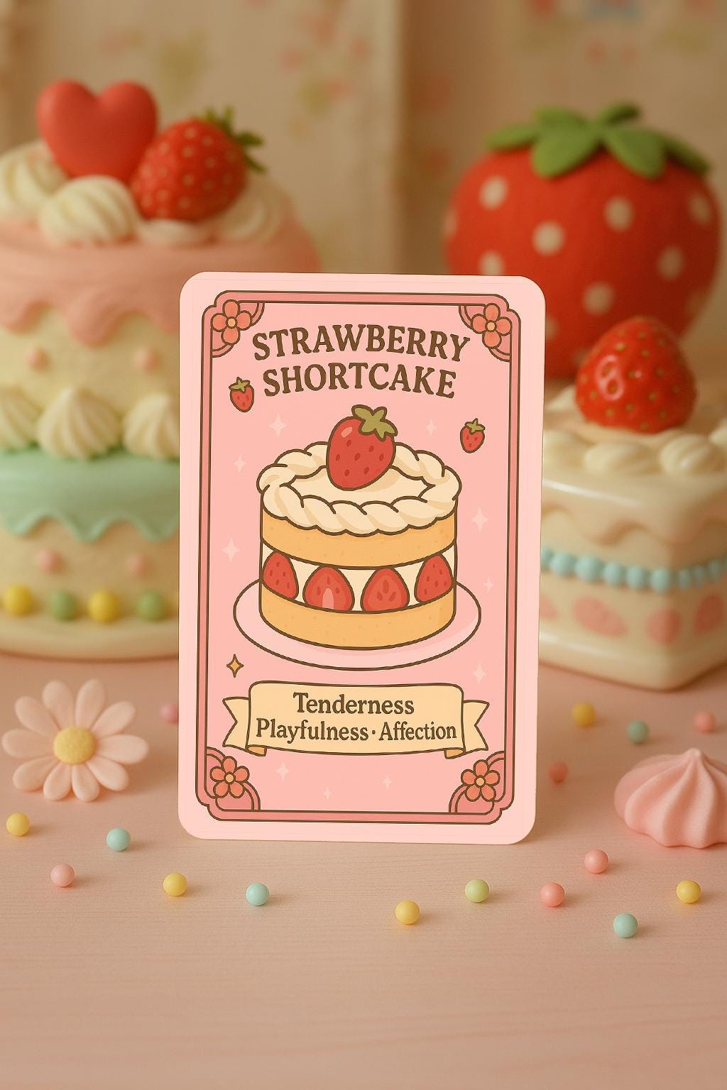 Cake Food Oracle Deck