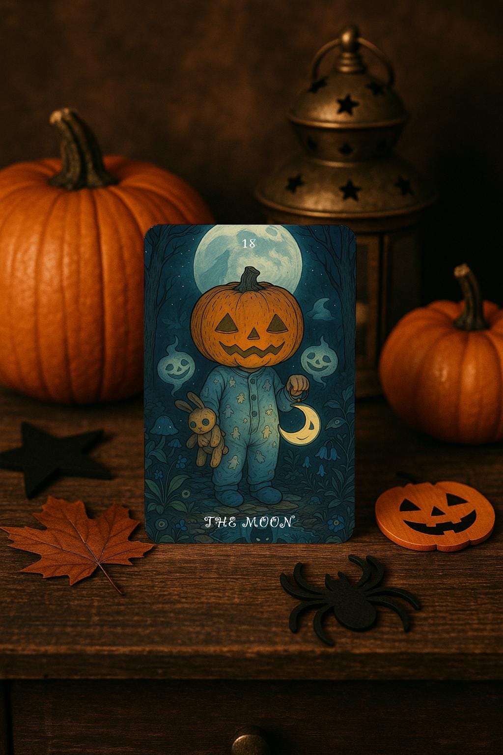 Pumpkin Head Tarot Deck