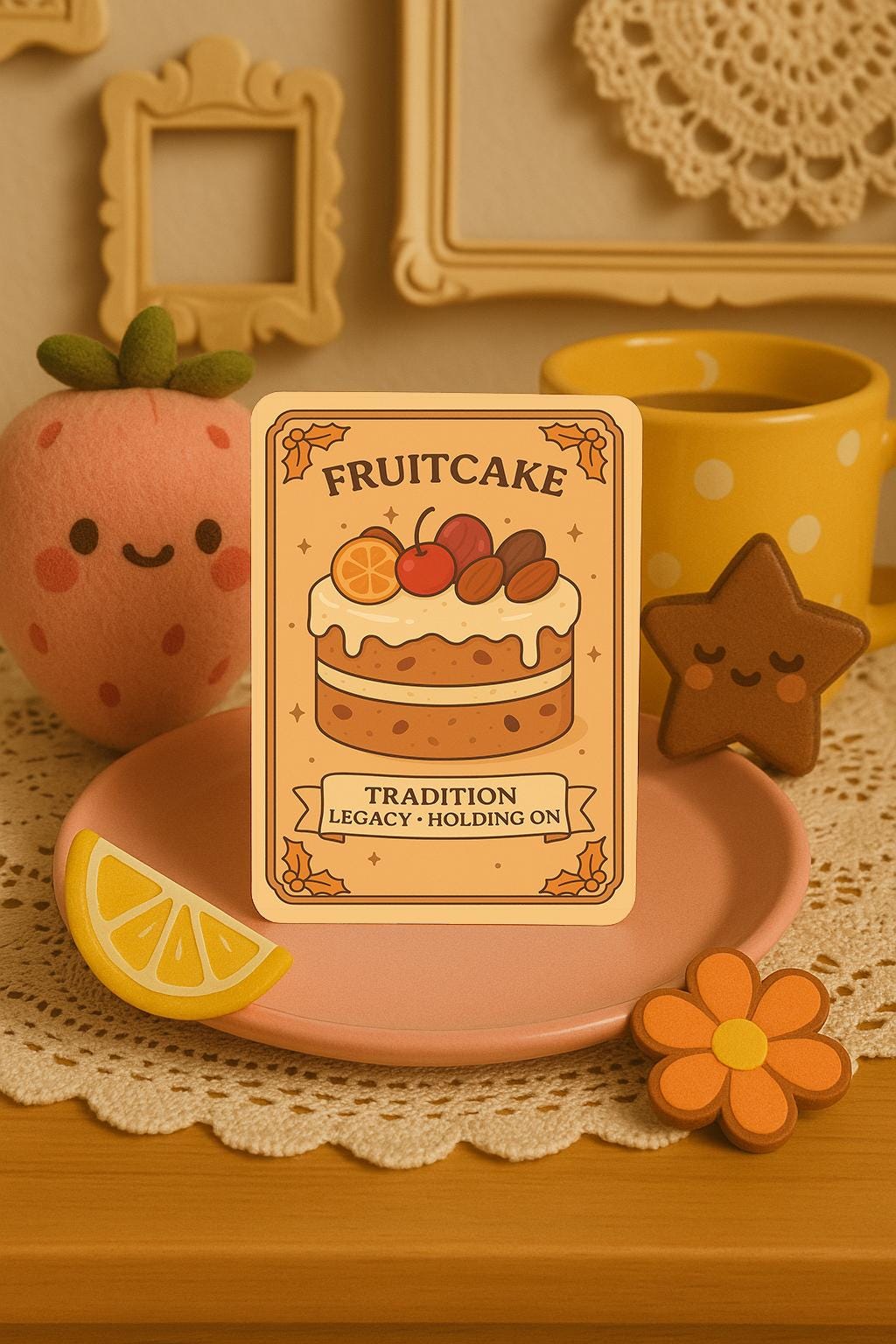 Cake Food Oracle Deck