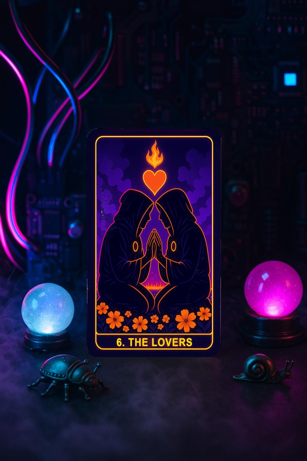 The Neon Hood Tarot Deck