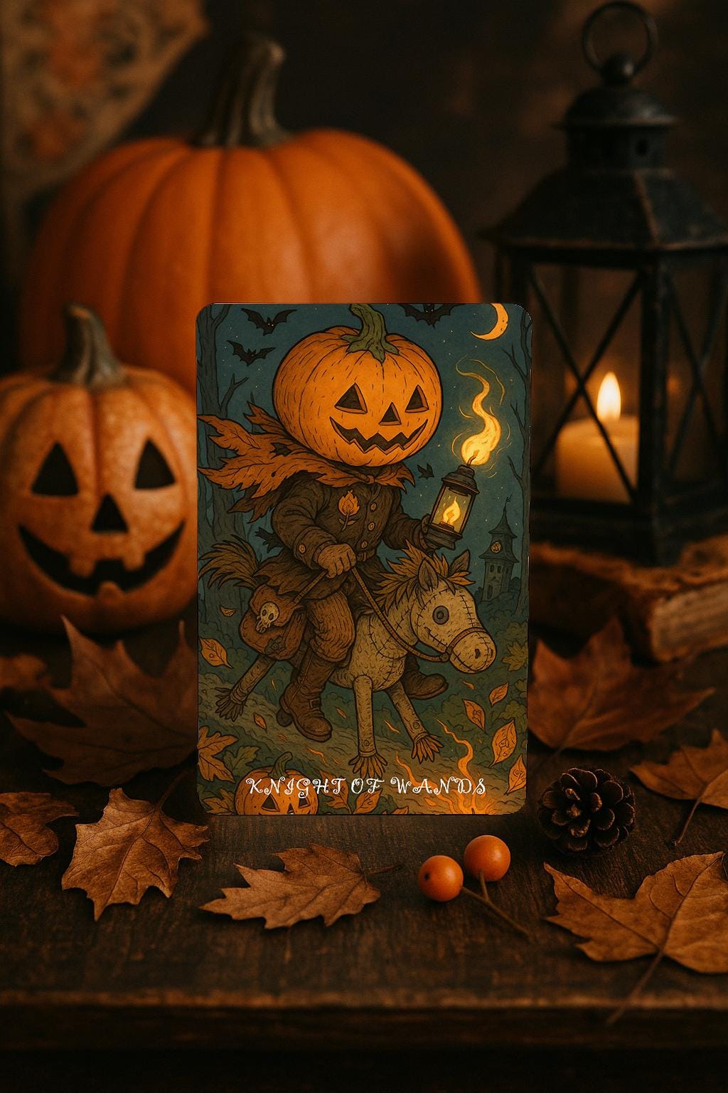 Pumpkin Head Tarot Deck