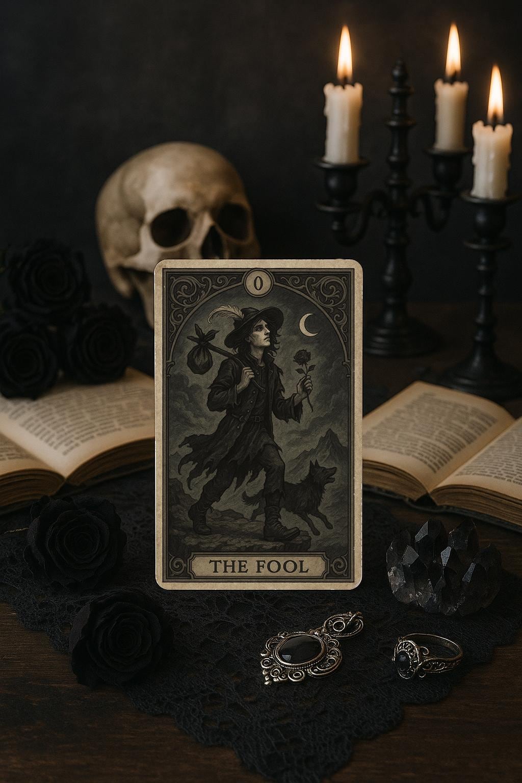 Ashen Path Tarot Deck
