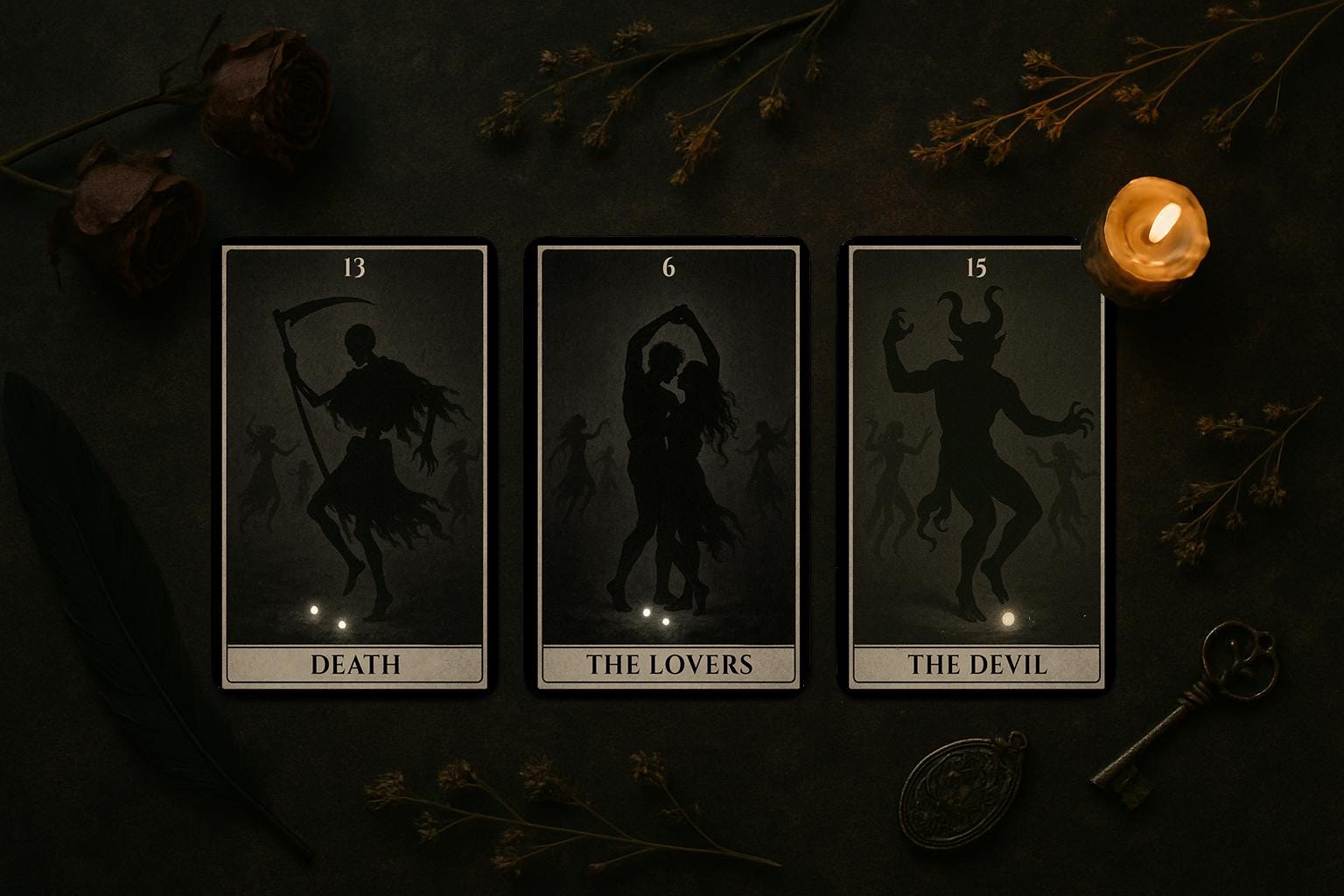 Dancing In The Dark Tarot Deck