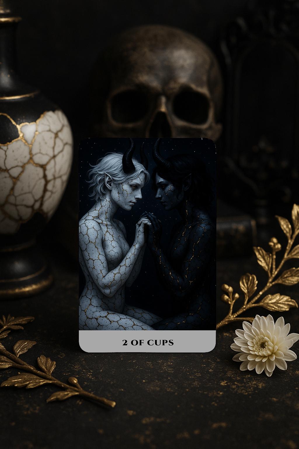 Golden Veins Tarot Deck