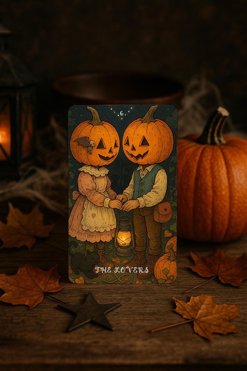 Pumpkin Head Tarot Deck
