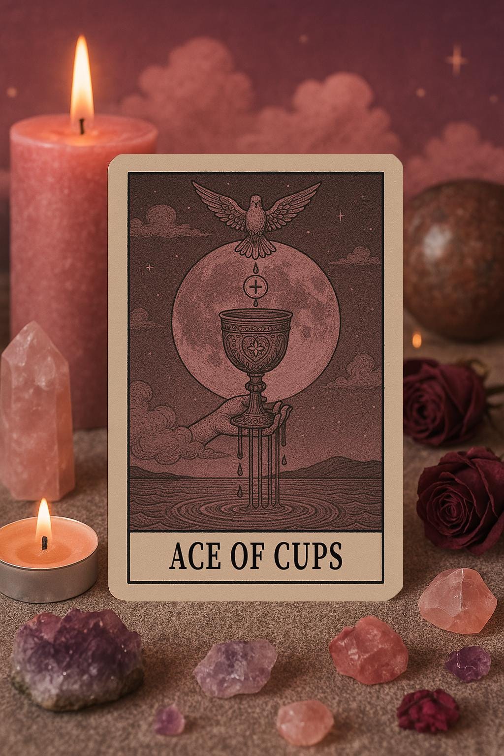 The Pink Moon Tarot Deck