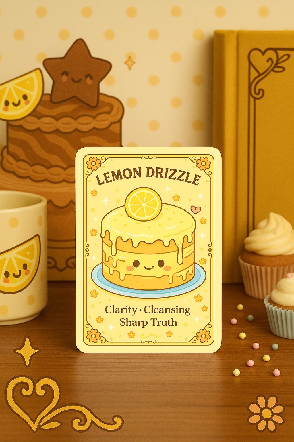 Cake Food Oracle Deck