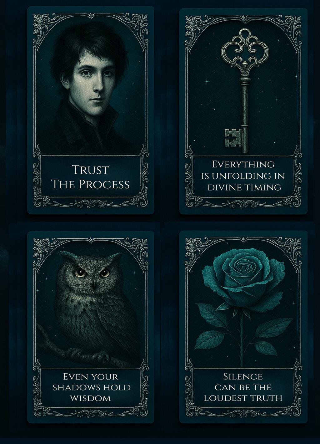 The Hidden Mystic Oracle Deck