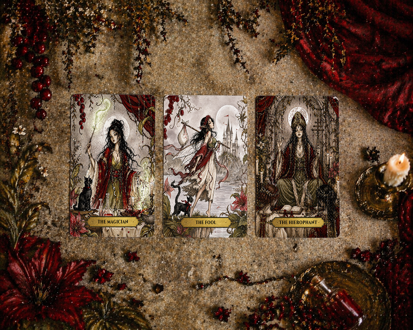 The MoonVeil Tarot Deck