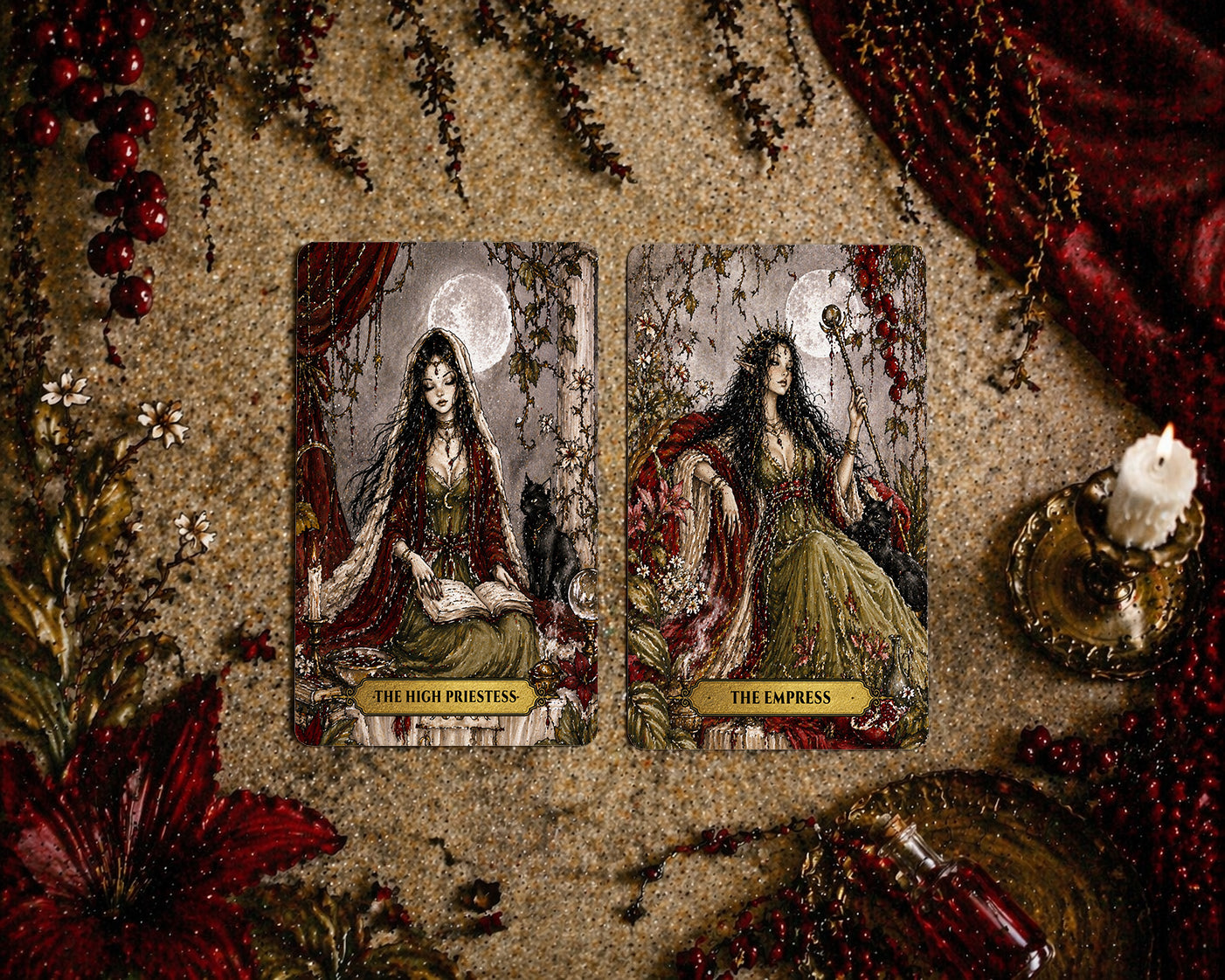The MoonVeil Tarot Deck