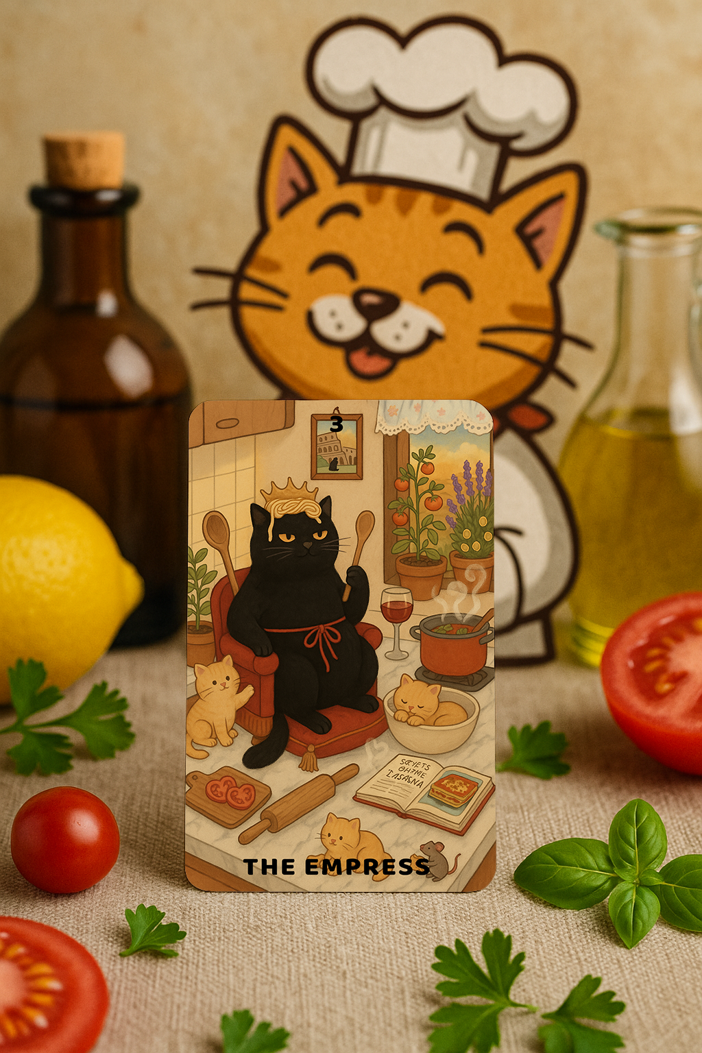 The Purrano Tarot Deck