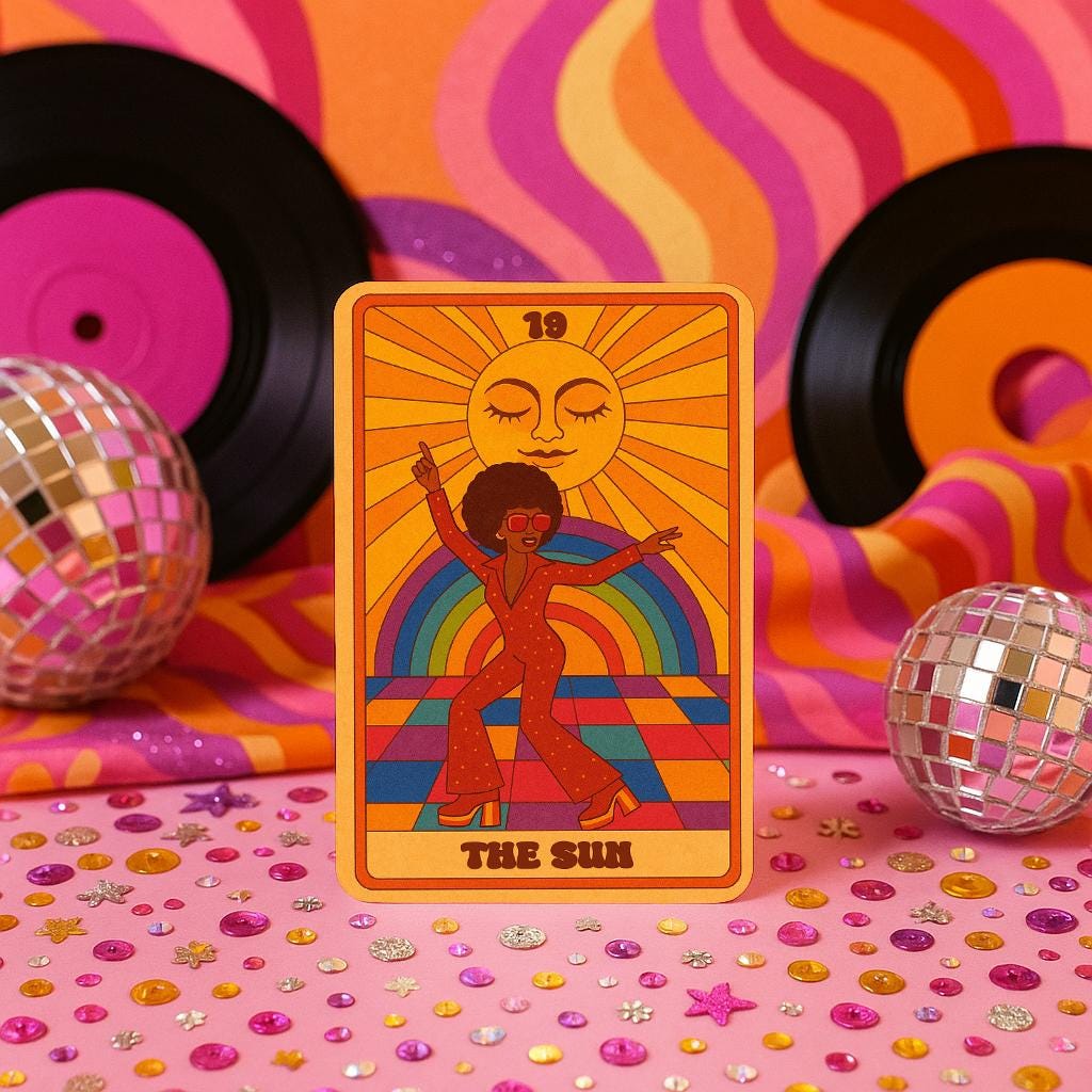 Disco Groove Tarot Deck