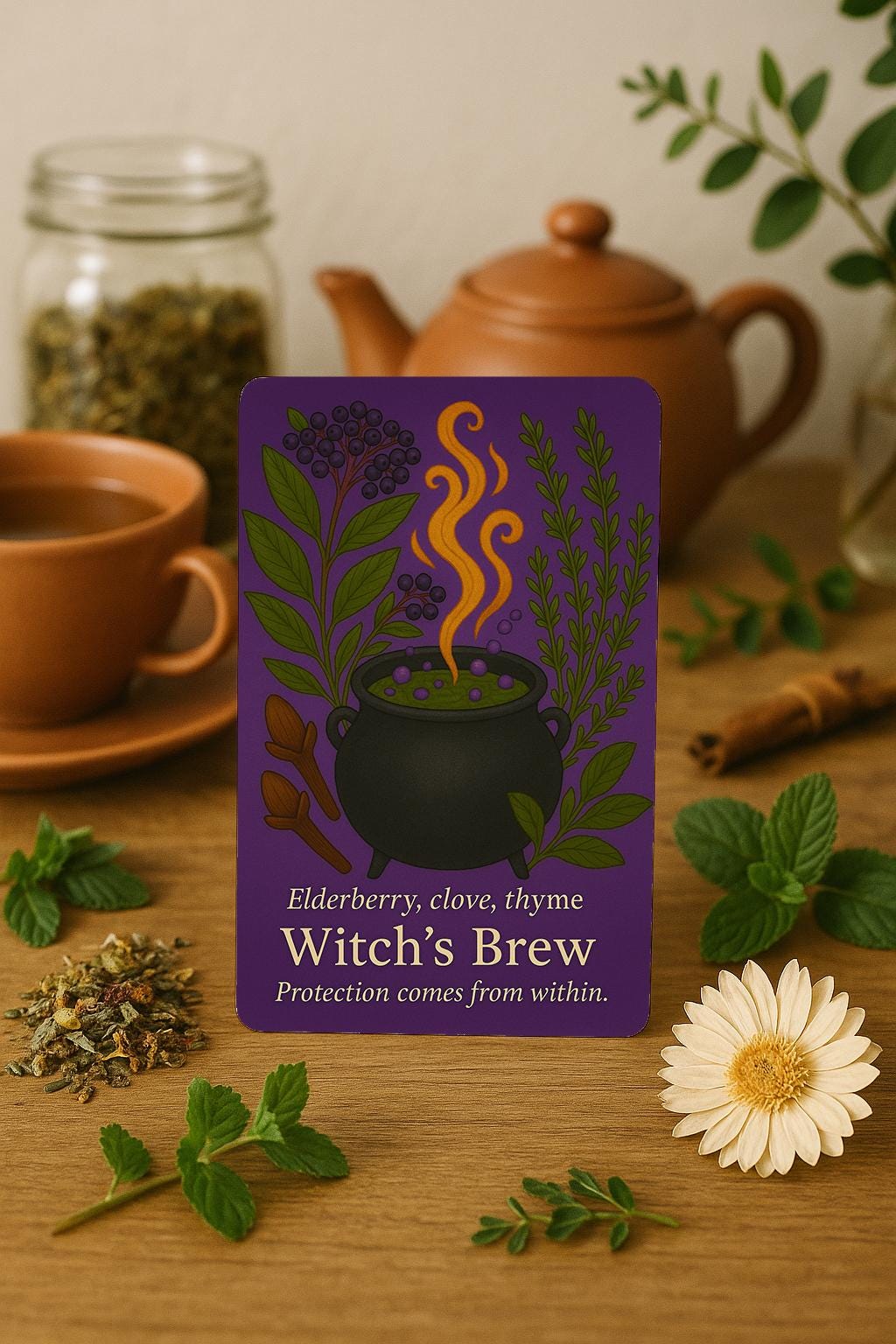 Tea Witch's Oracle Deck