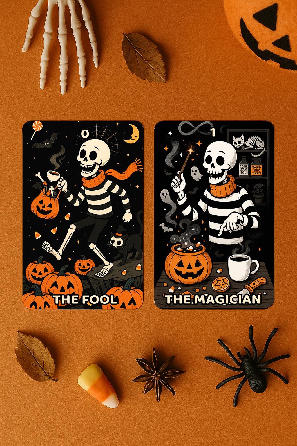 Haunted Harvest Tarot Deck