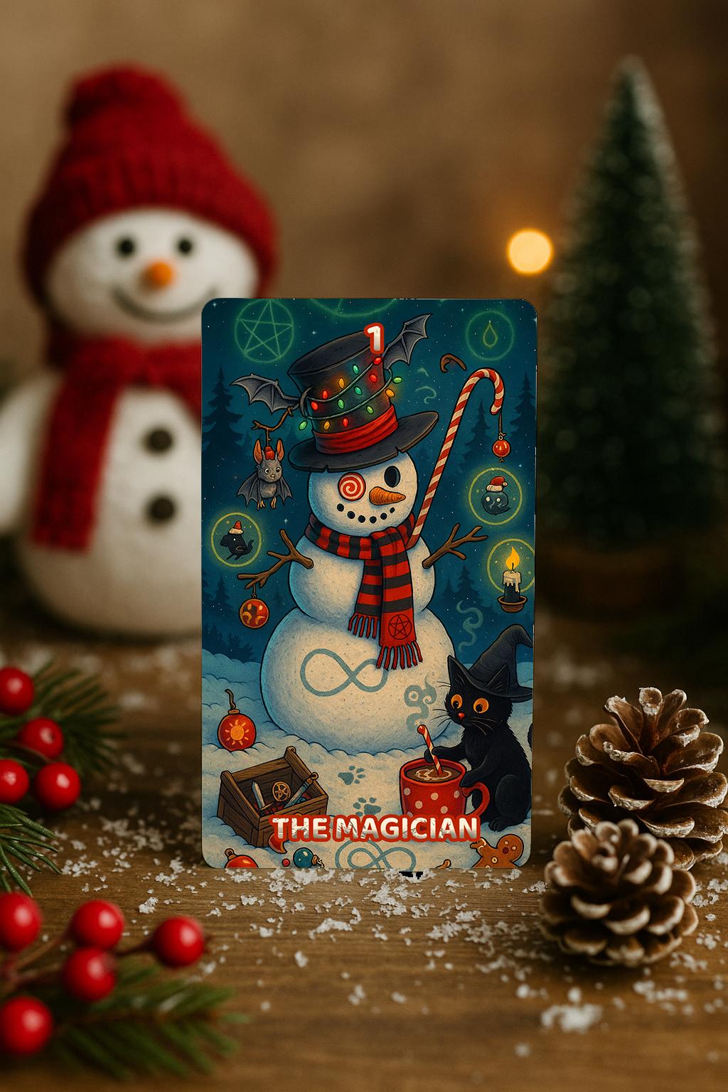 Mr. Frosty The Snowman Tarot Deck