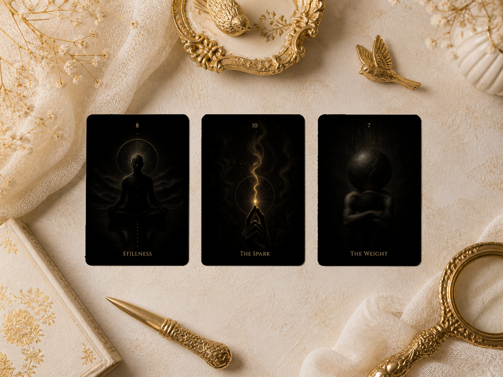 Black Ember Oracle Deck