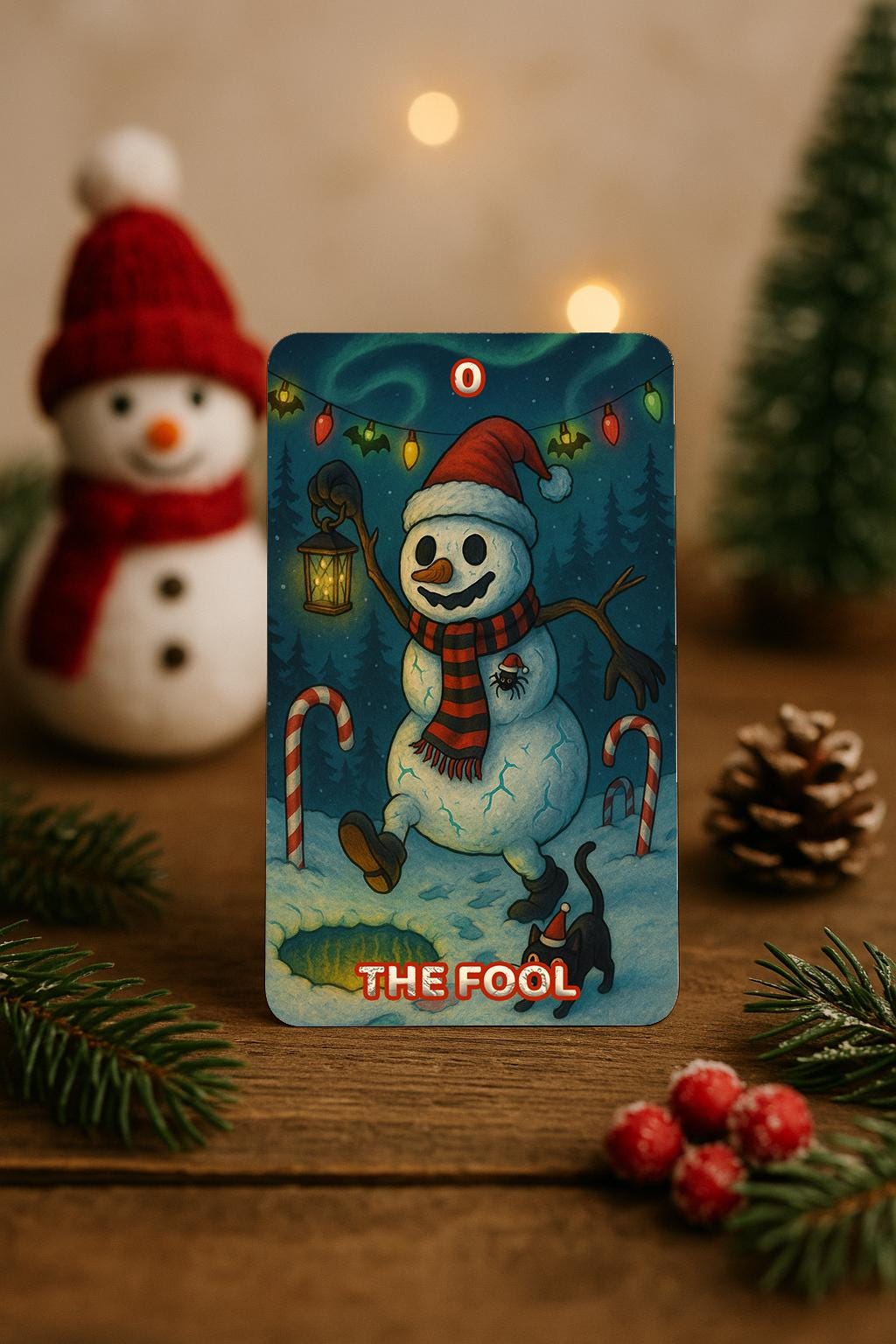 Mr. Frosty The Snowman Tarot Deck