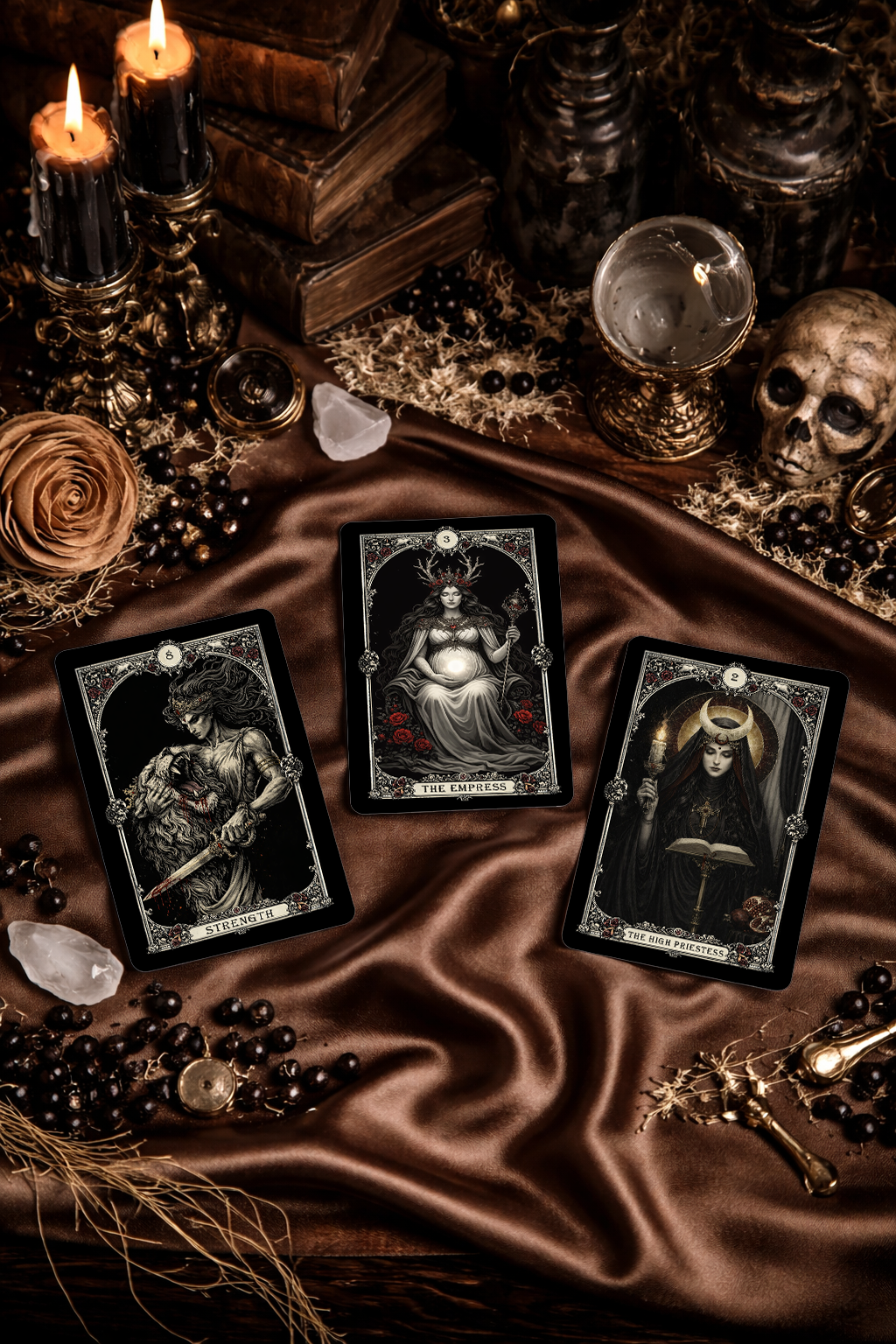The Obsidian Fate Tarot Deck