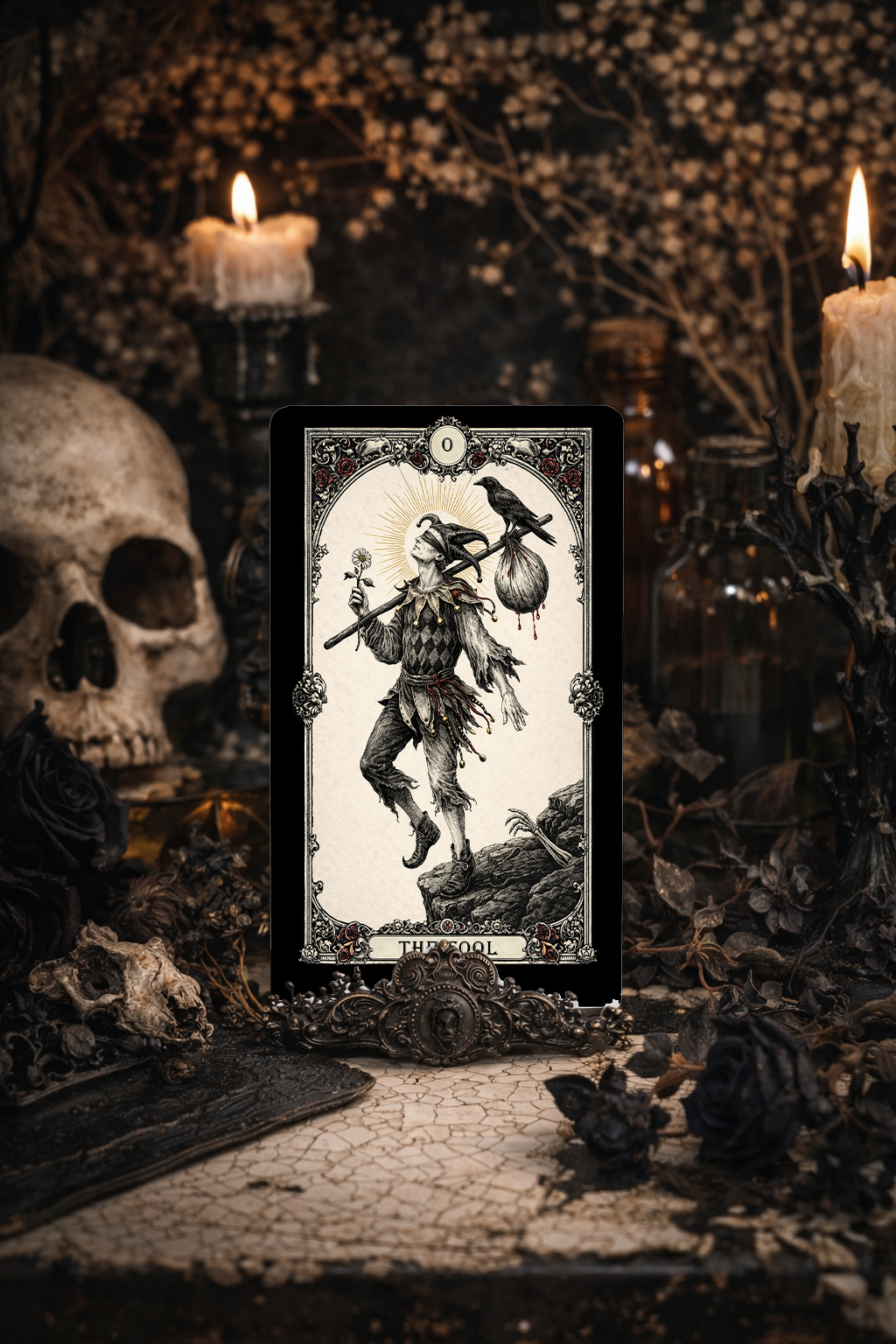The Obsidian Fate Tarot Deck
