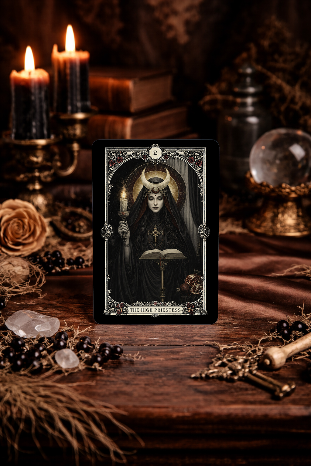 The Obsidian Fate Tarot Deck