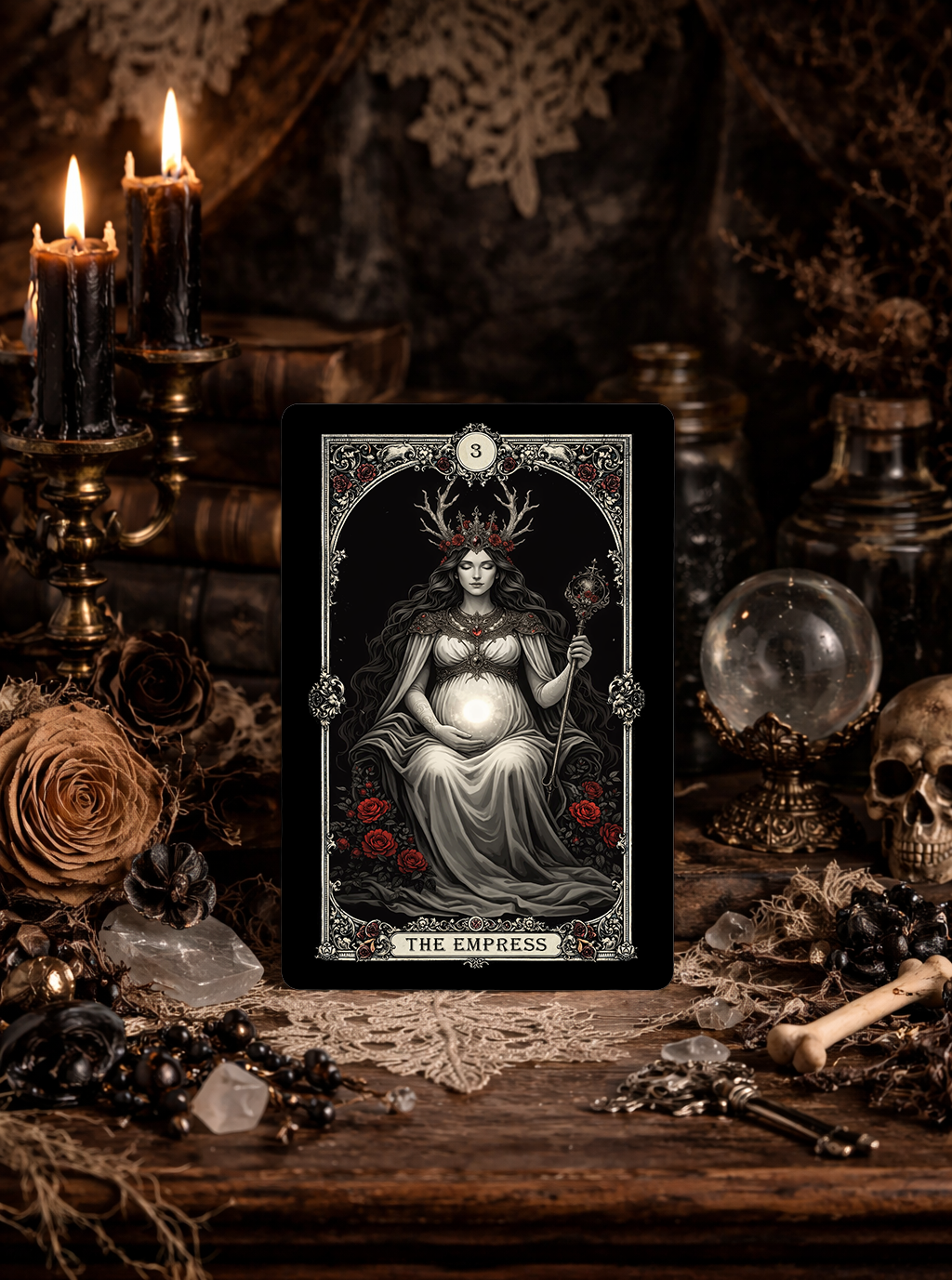 The Obsidian Fate Tarot Deck