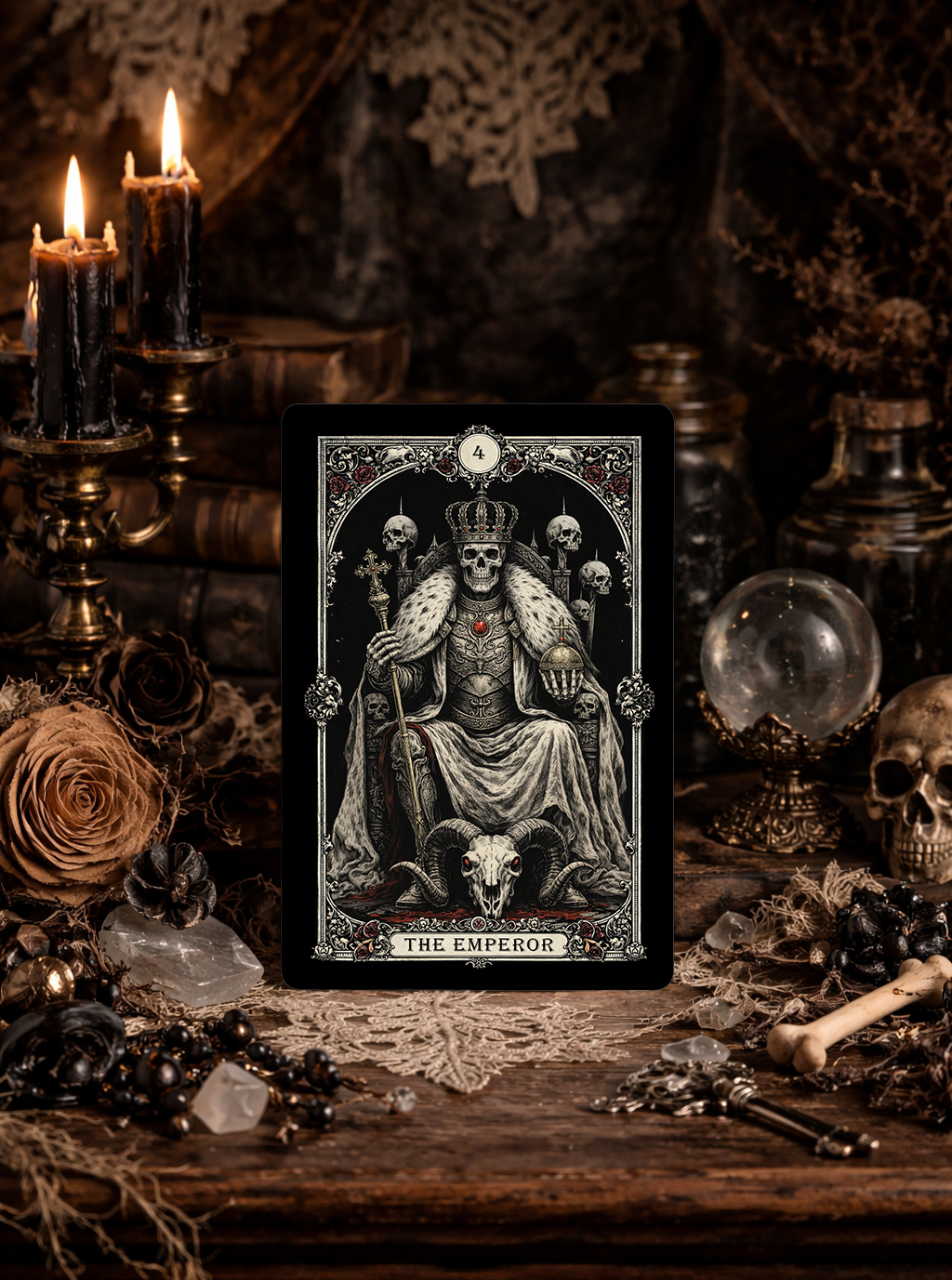 The Obsidian Fate Tarot Deck