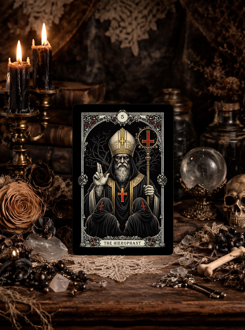 The Obsidian Fate Tarot Deck
