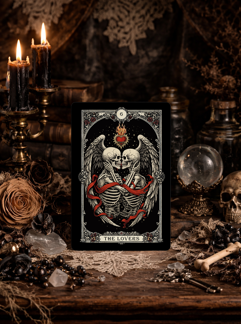 The Obsidian Fate Tarot Deck