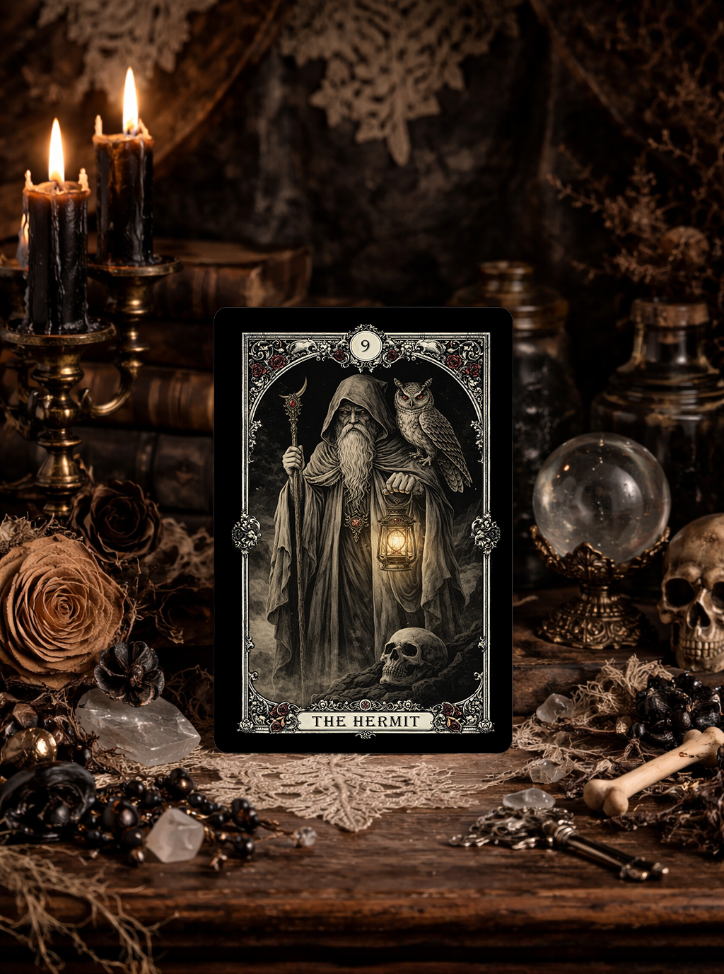 The Obsidian Fate Tarot Deck