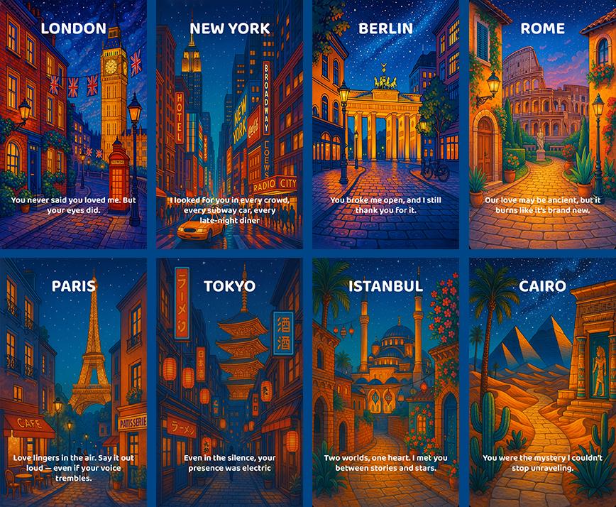 City Lovers Oracle Deck