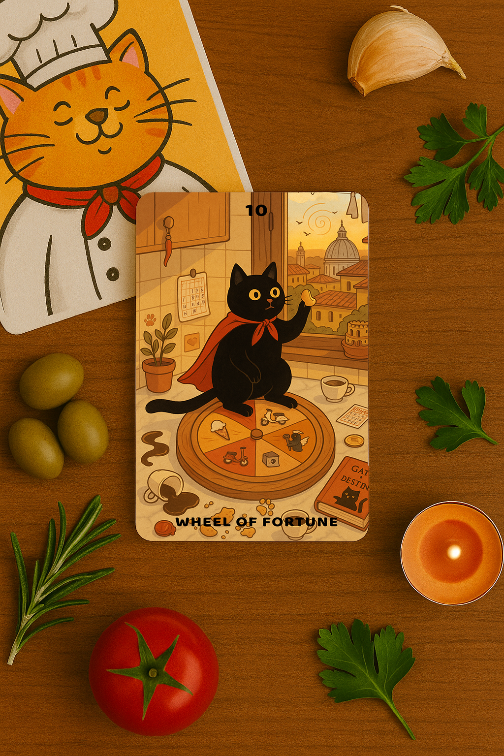 The Purrano Tarot Deck