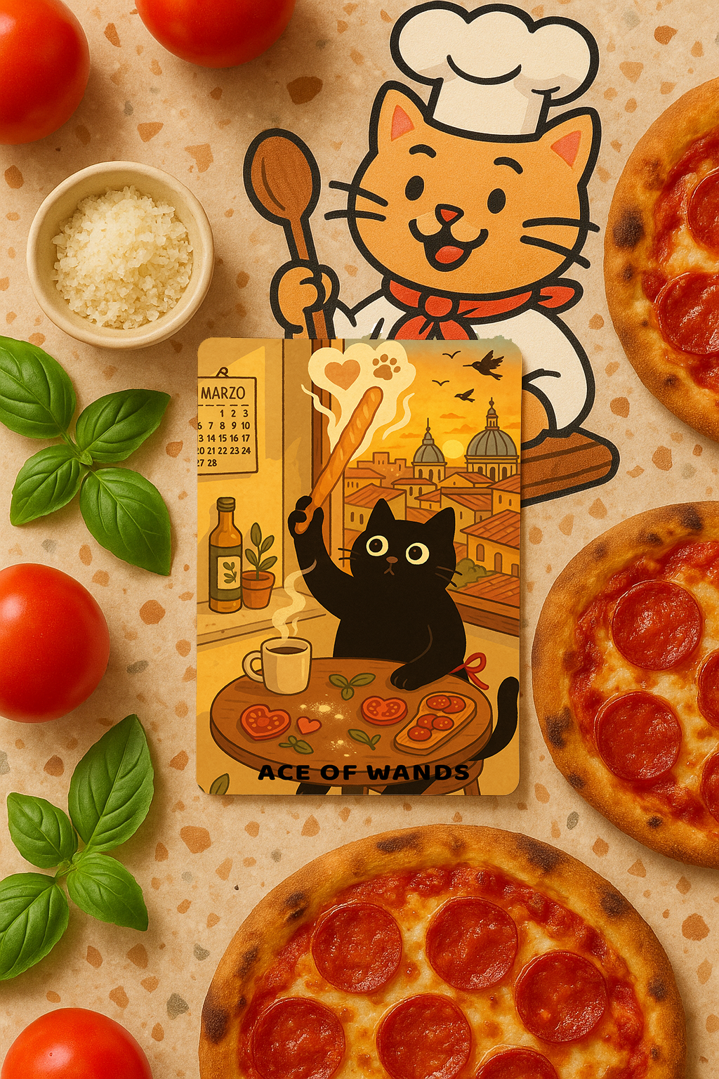 The Purrano Tarot Deck