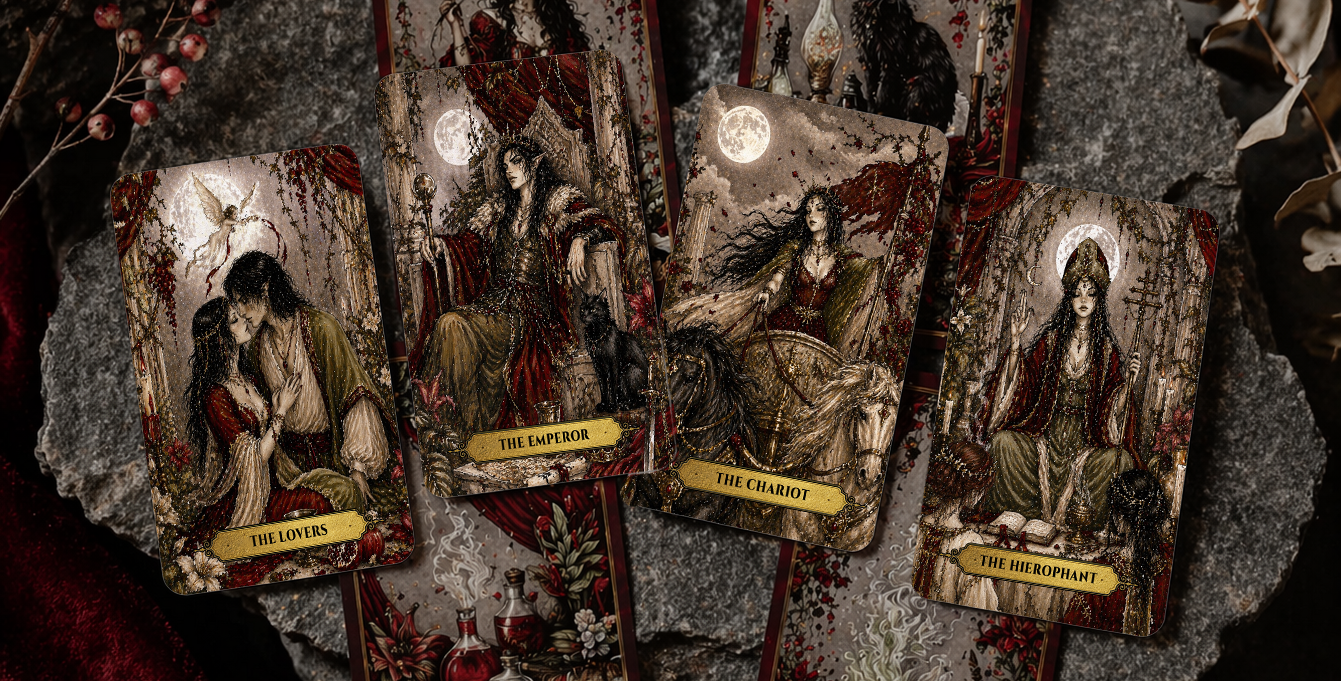 The MoonVeil Tarot Deck
