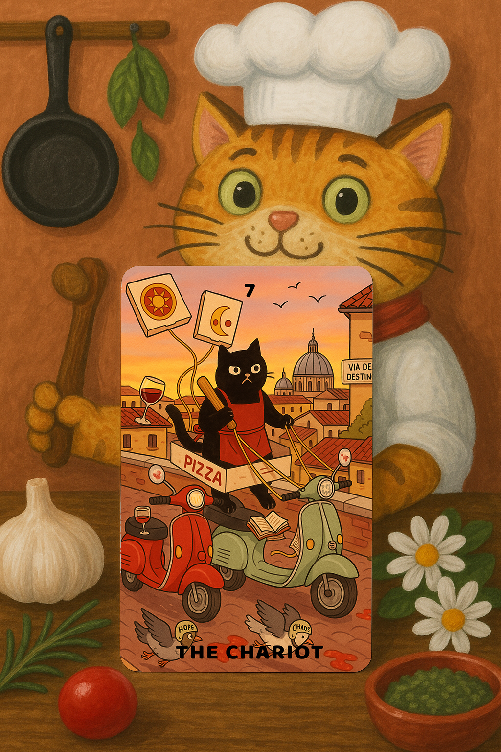 The Purrano Tarot Deck