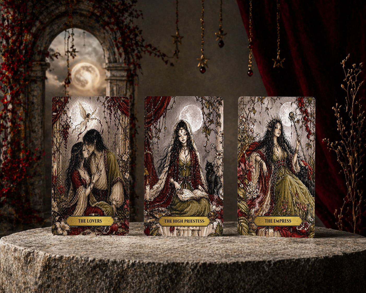 The MoonVeil Tarot Deck