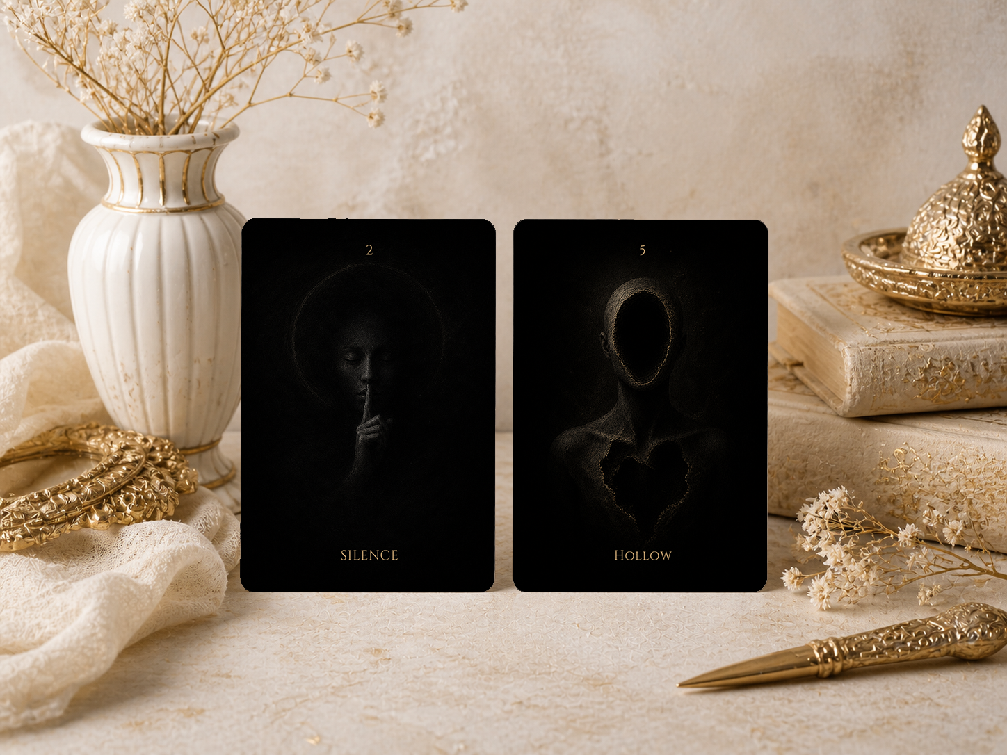 Black Ember Oracle Deck