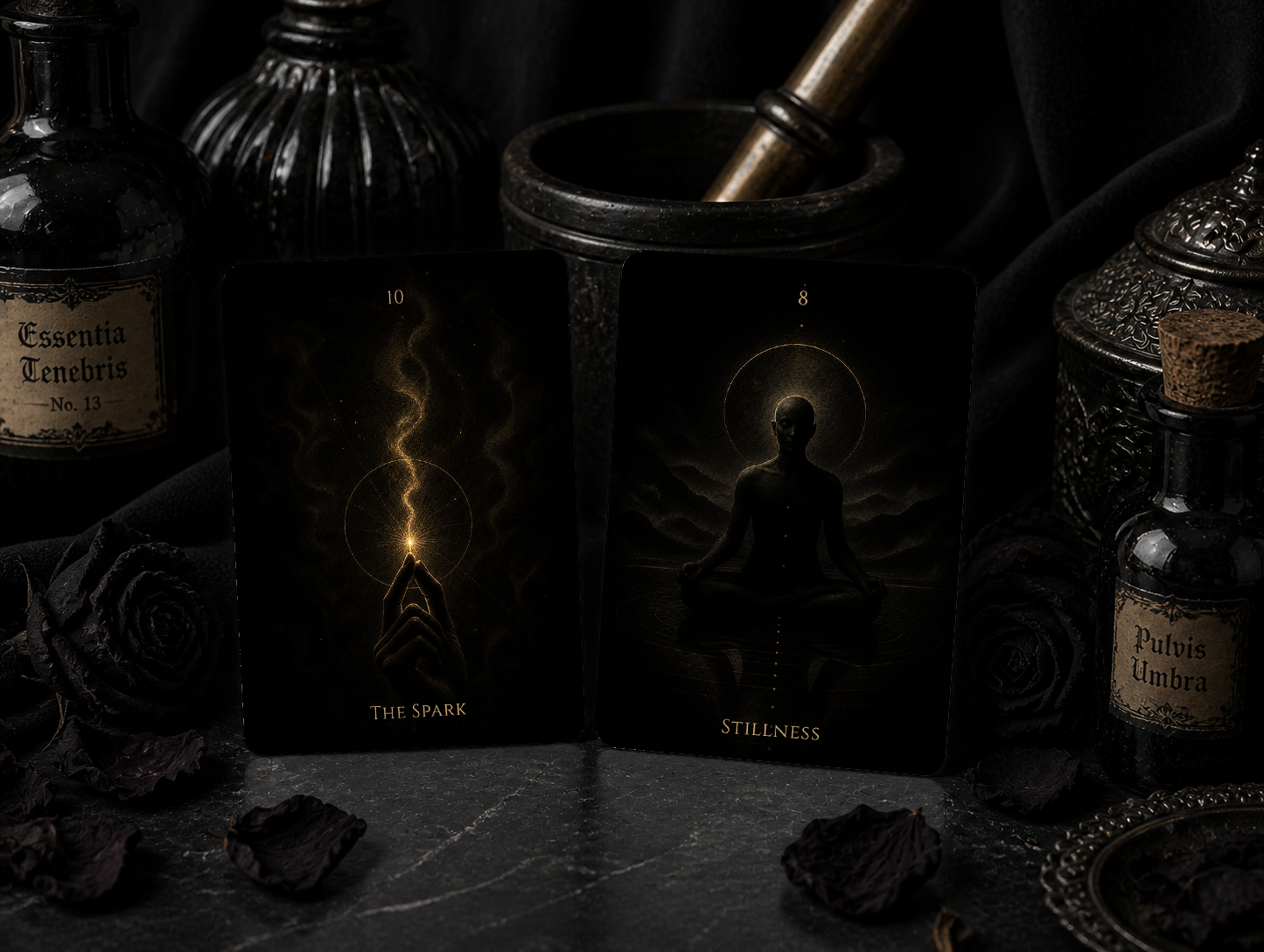 Black Ember Oracle Deck